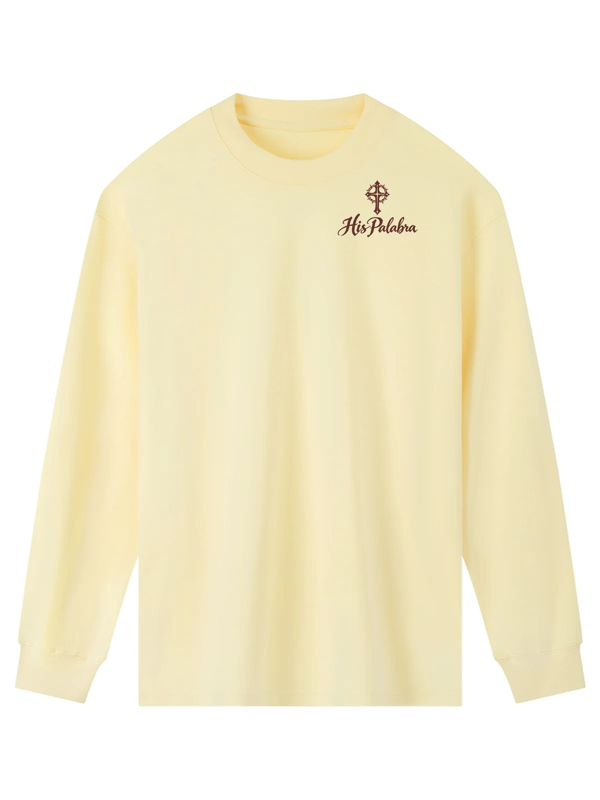 Retoño Daily Borne Long Sleeve in Yellow Cream, front