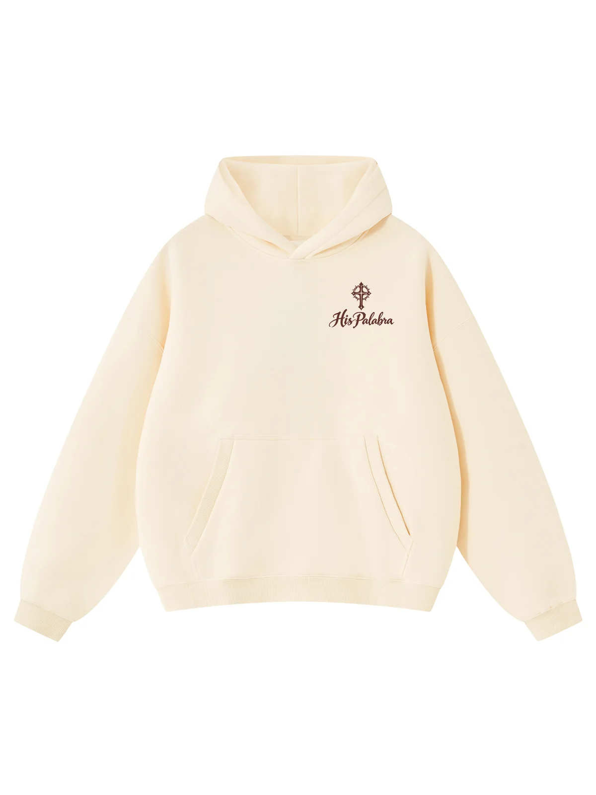 Retoño Daily Morning Light Hoodie in Apricot, front