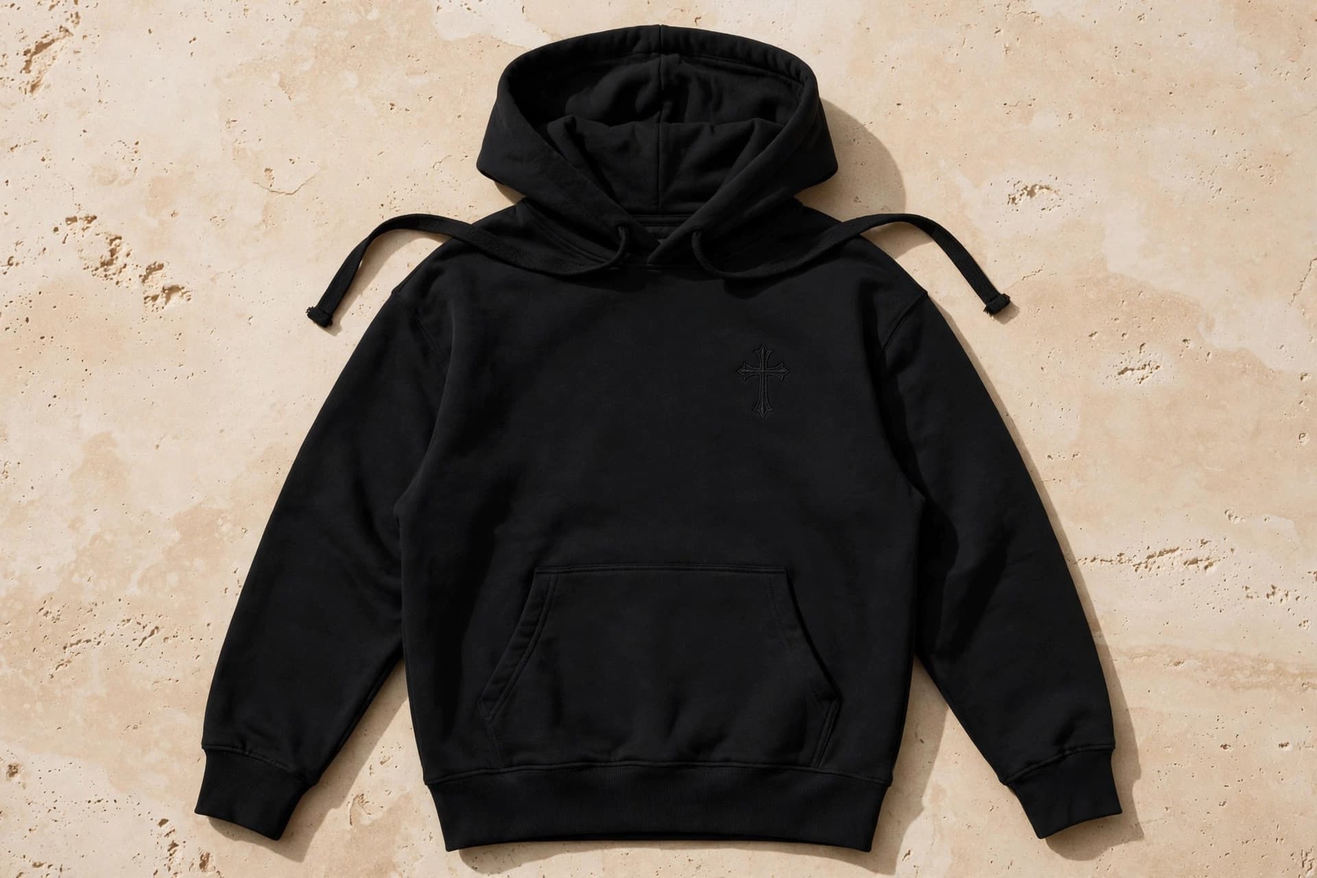 Black His Palabra everyday hoodie